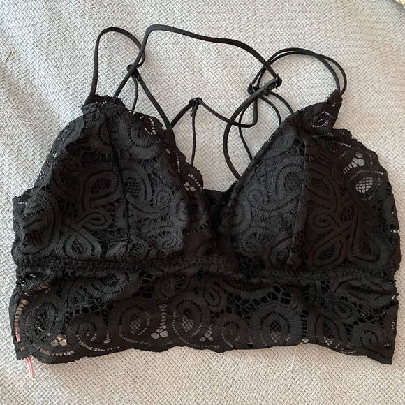 VICTORIA SECRET black lace bralette - Picture 1 of 2